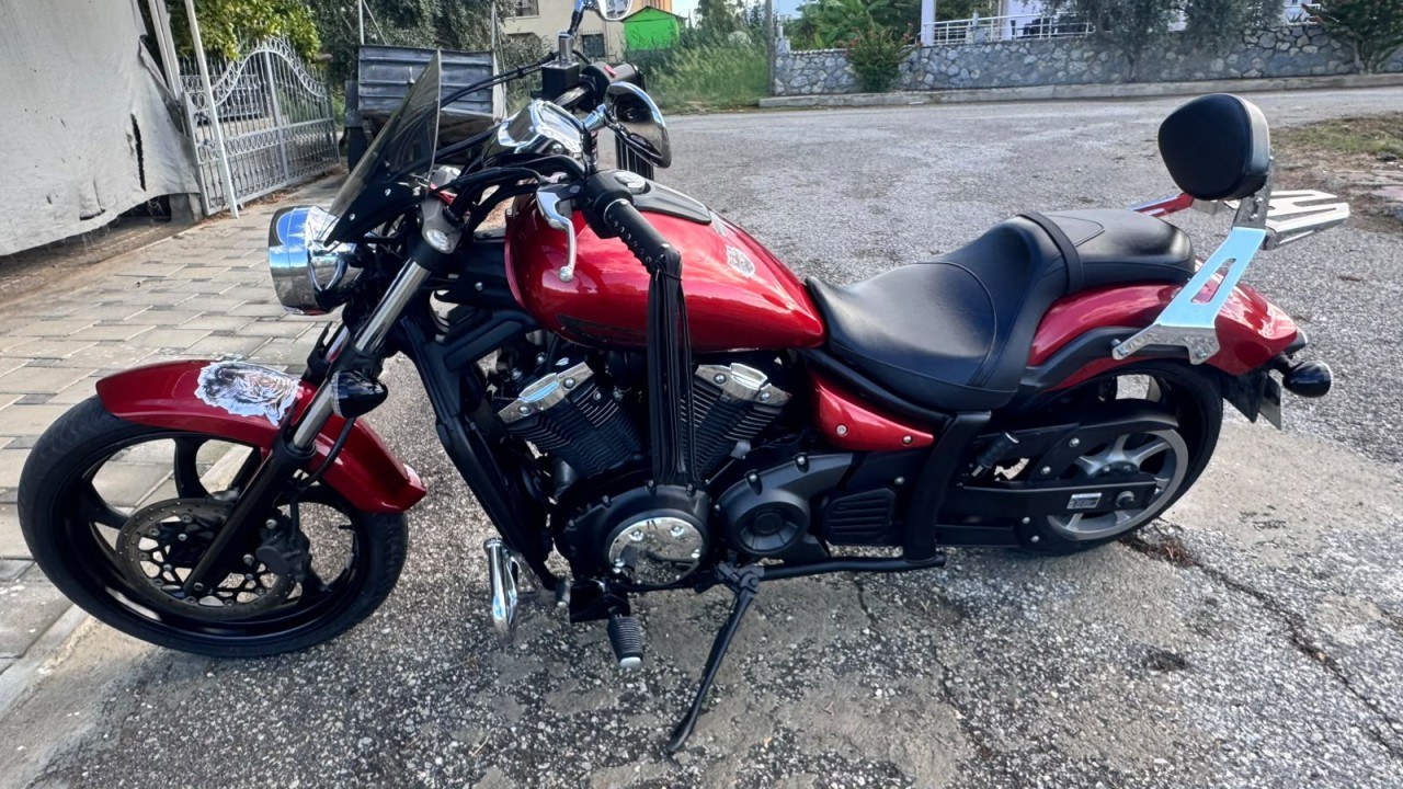 Yamaha XVS 1300 Custom · 2014 · 11.869 km · Deri Çantalı